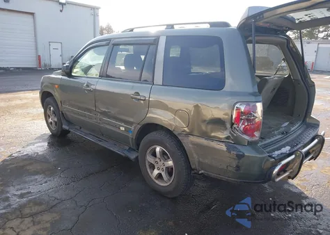 2008 Honda Pilot Ex-L from USA, damaged, VIN 5FNYF18658B000427